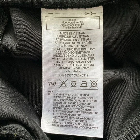 Adidas Men’s Black Jogger Pants - Picture 5 of 5